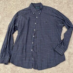 Ralph Lauren Blue Casual Button Down Shirt